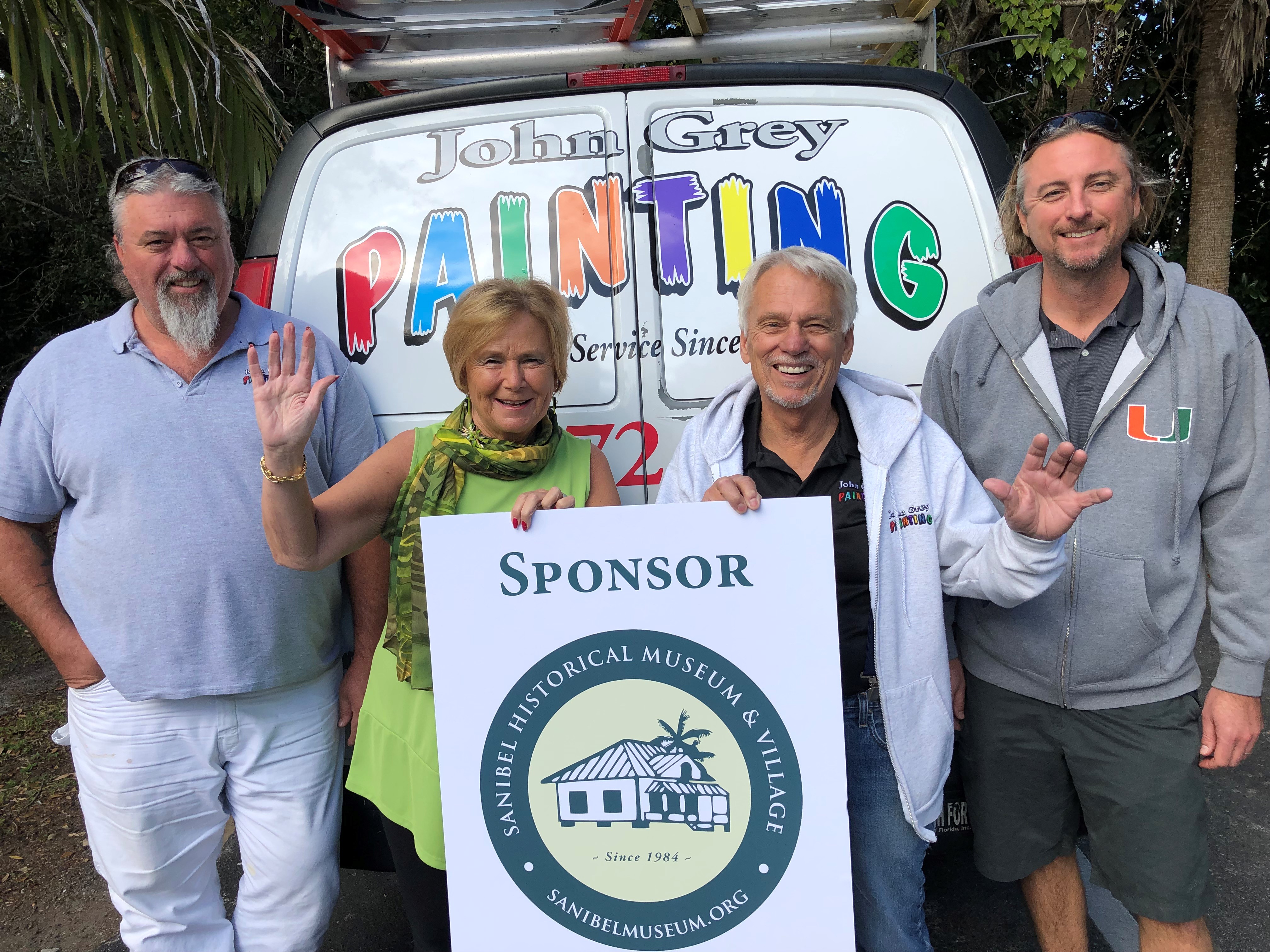 John Grey Sponsors Sanibel Historical Village Gala